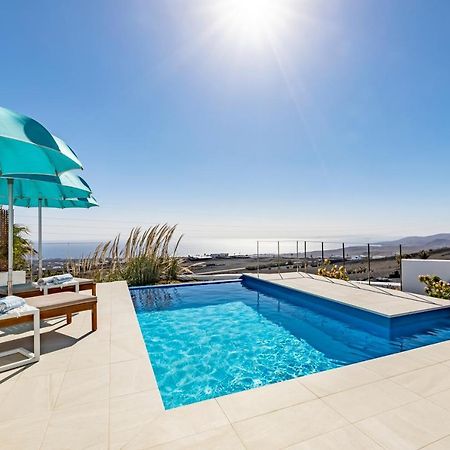 "New" Deluxe Designer Villa Infinity, With Panoramic Sea Views,Own Exclusive Heated Private Pool, Subtropical Gardens Tías Buitenkant foto