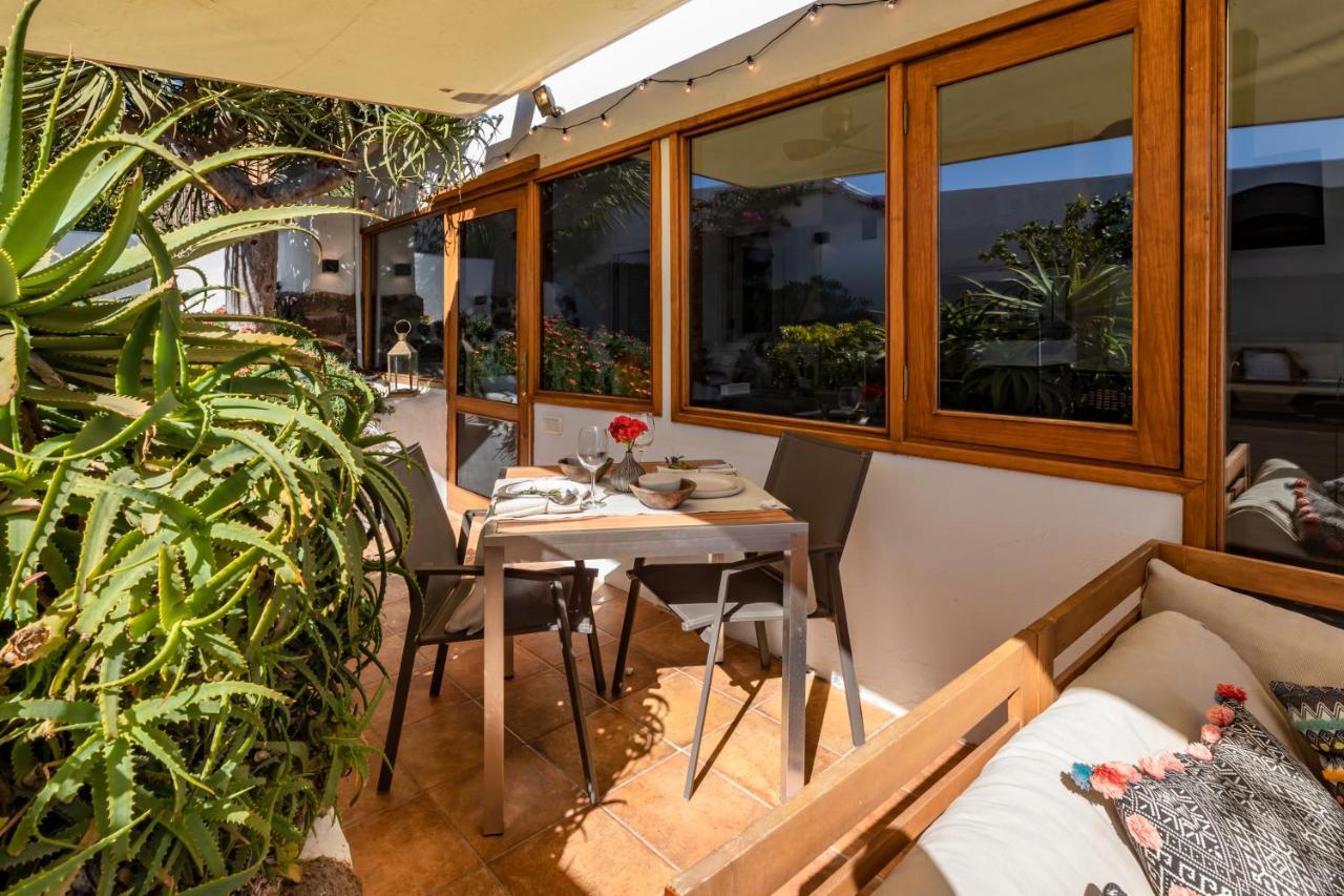 "New" Deluxe Designer Villa Infinity, With Panoramic Sea Views,Own Exclusive Heated Private Pool, Subtropical Gardens Tías Buitenkant foto
